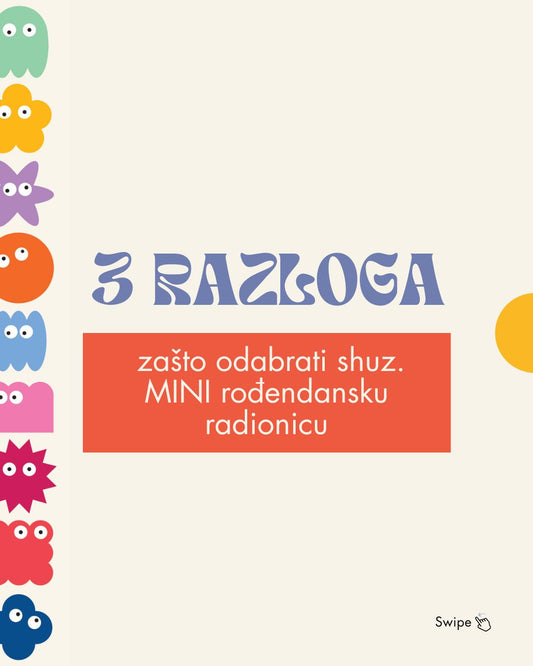 Kreativna rođendanska radionica, 3 razloga zašto je to odlična ideja