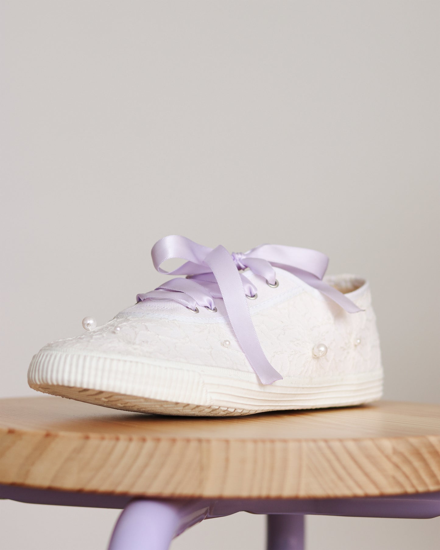 Tenisice za vjenčanje "LACE&PEARLS"