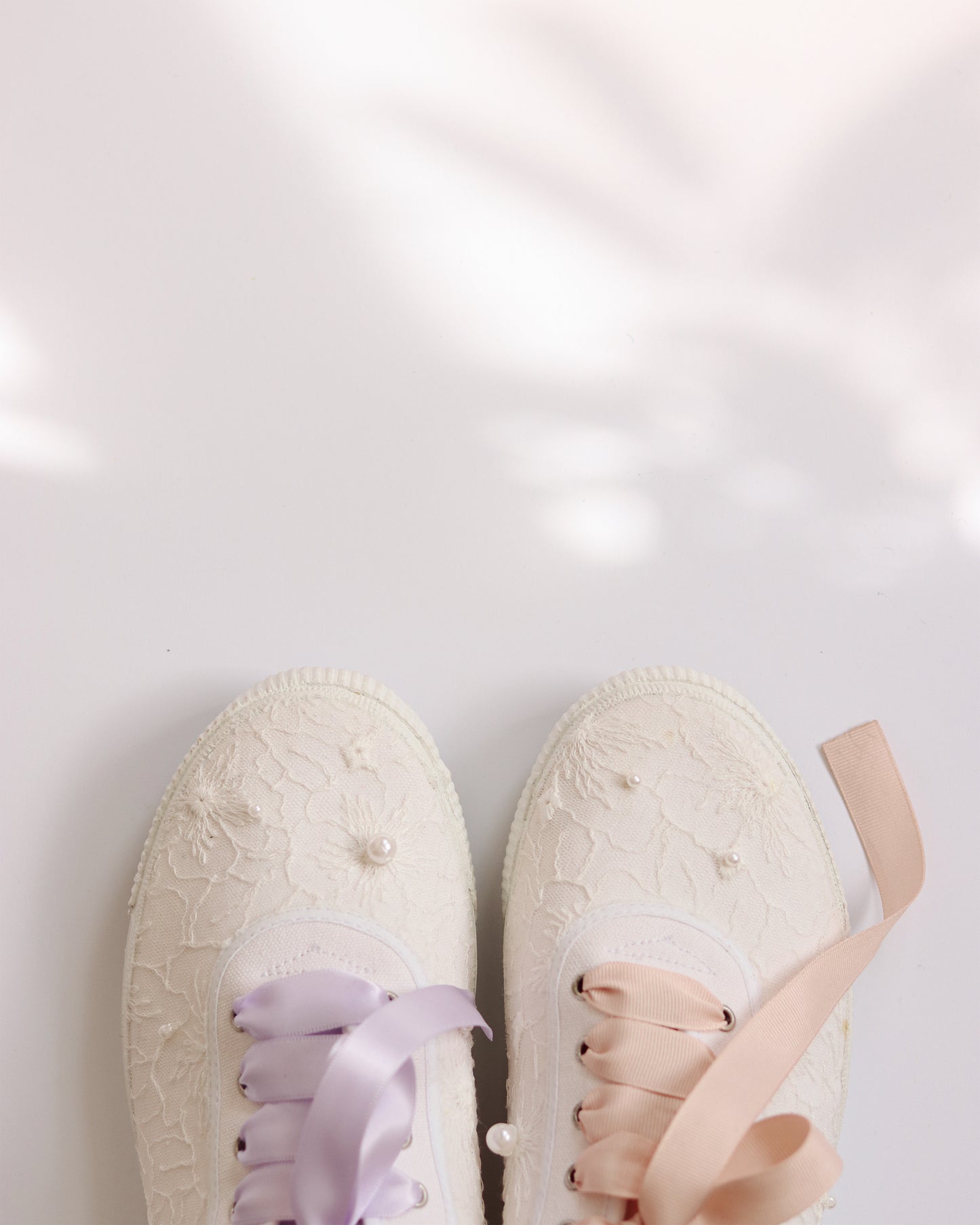 Tenisice za vjenčanje "LACE&PEARLS"