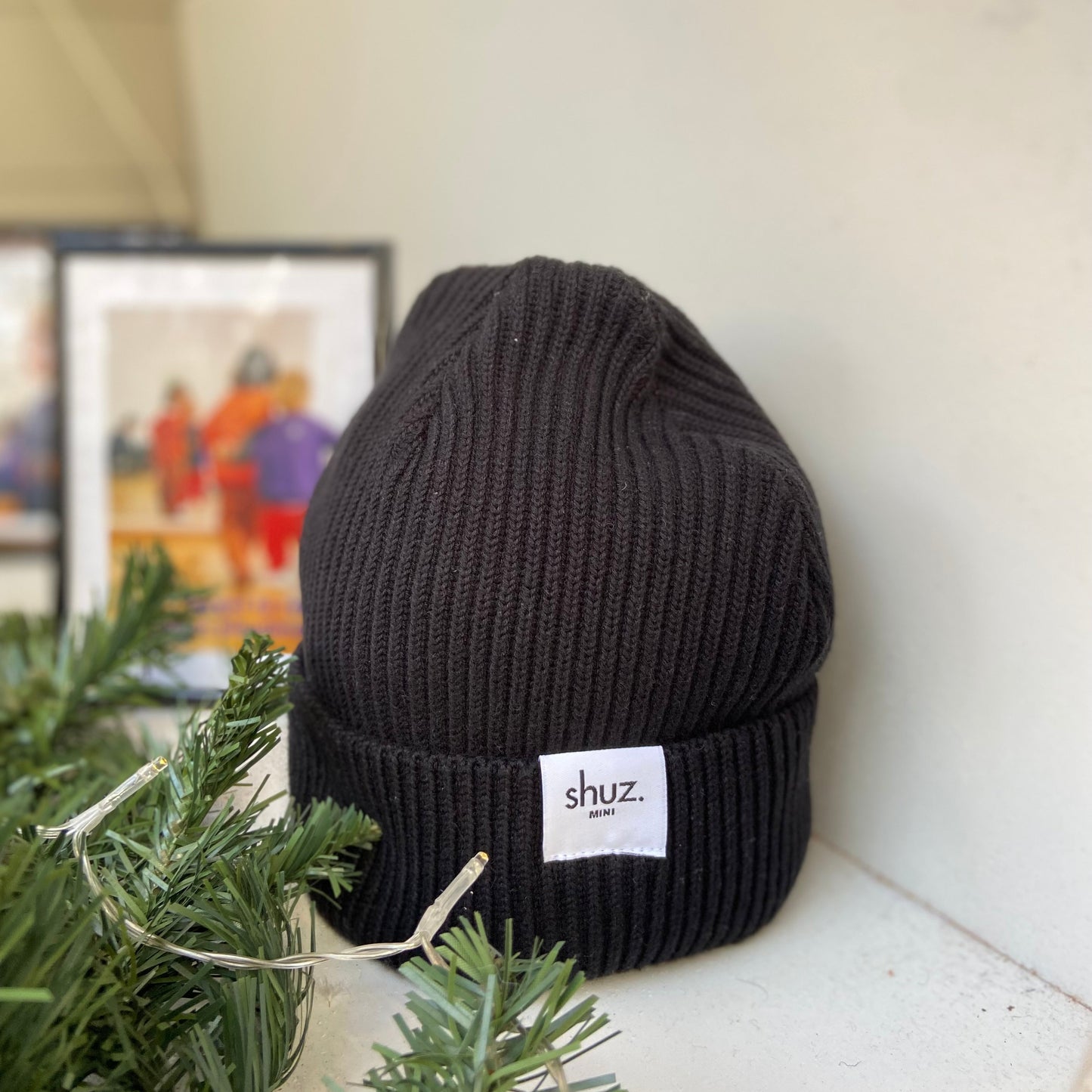Zimska beanie kapa Black