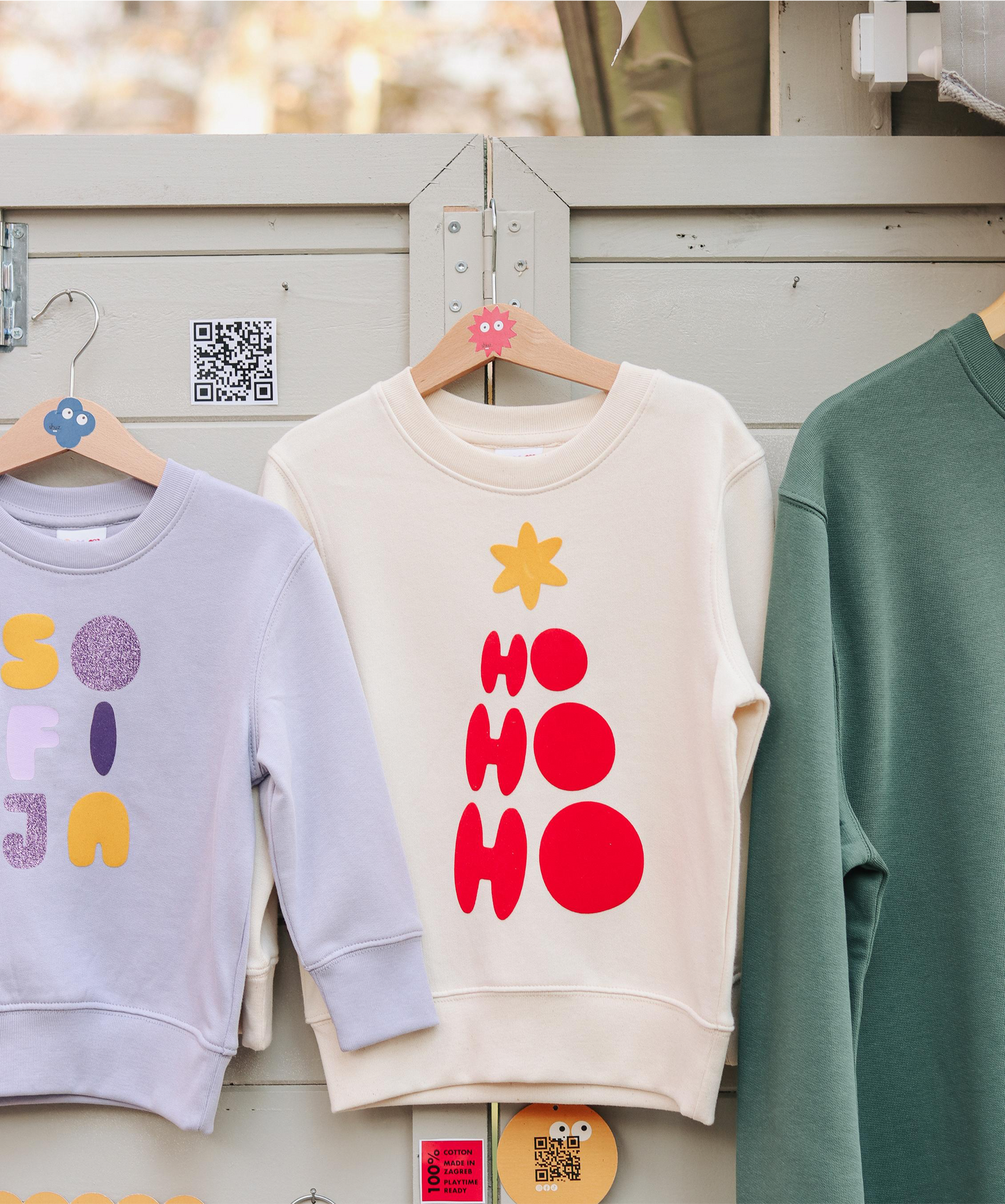 HO HO HO kids sweatshirt