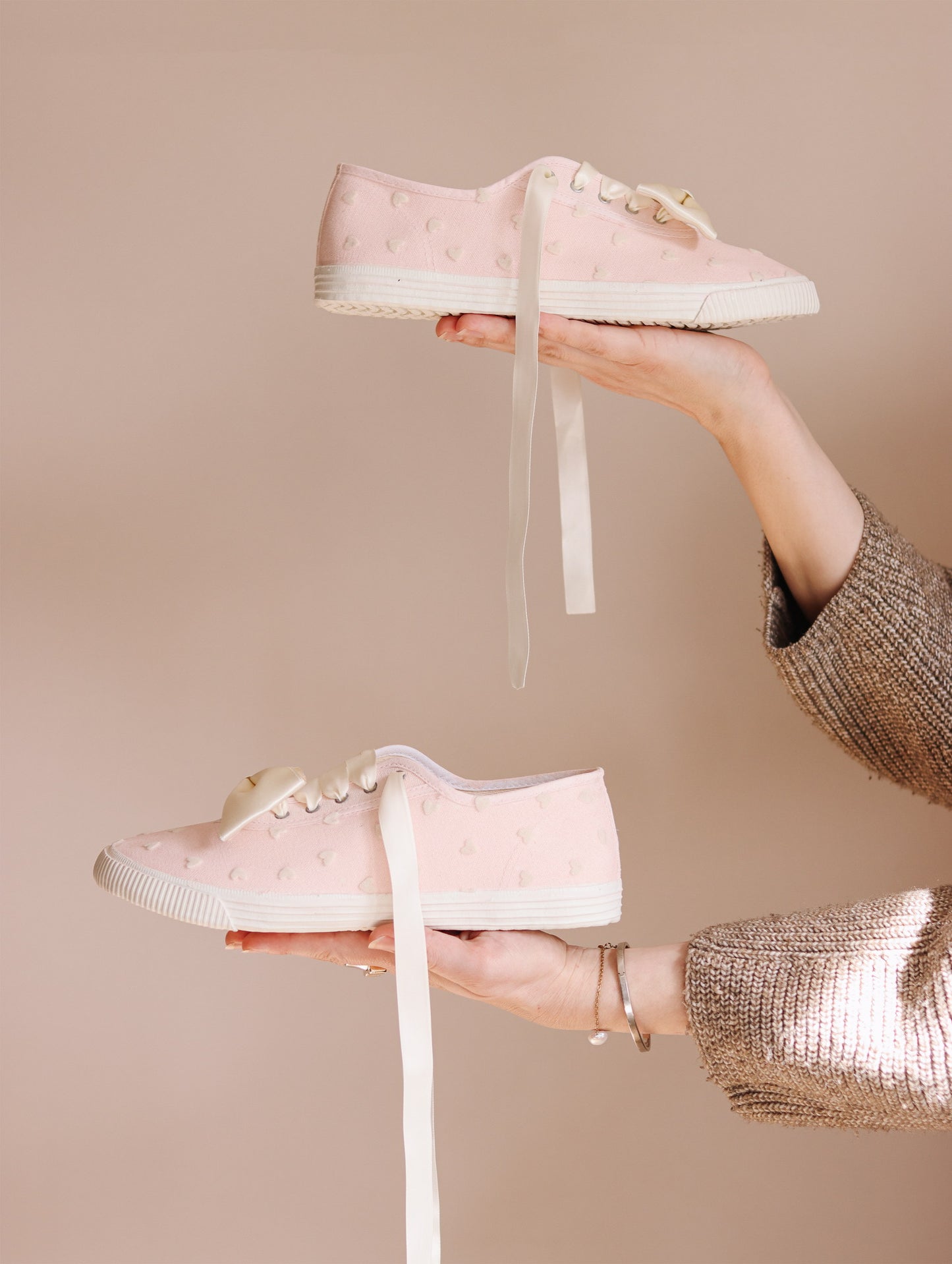 Tenisice za vjenčanje "PINK BRIDE"