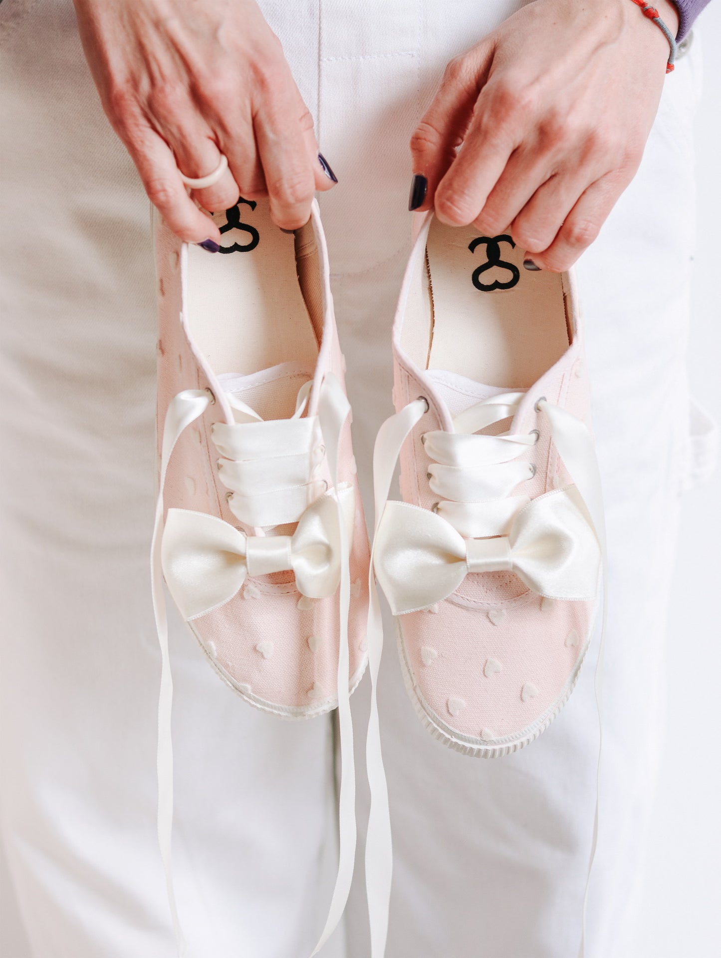 Tenisice za vjenčanje "PINK BRIDE"