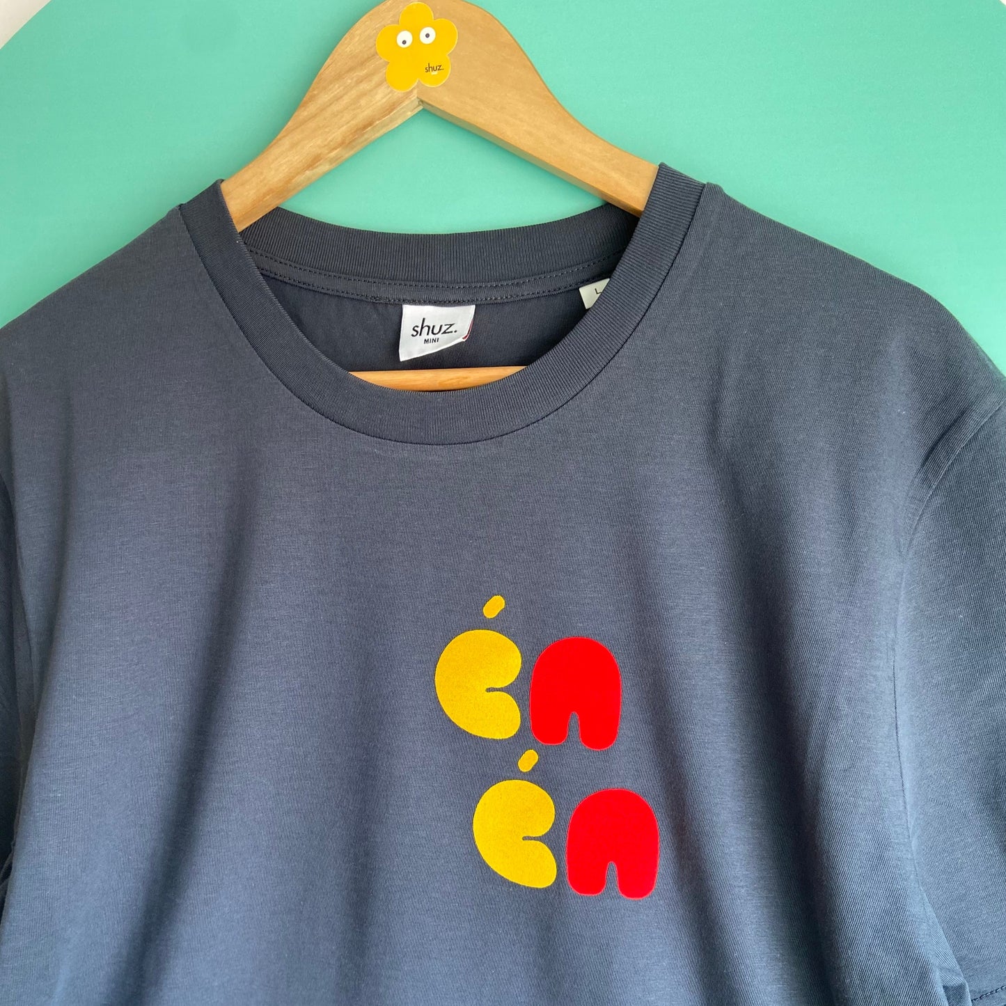 muška majica kratkih rukava na kojoj piše ćaća