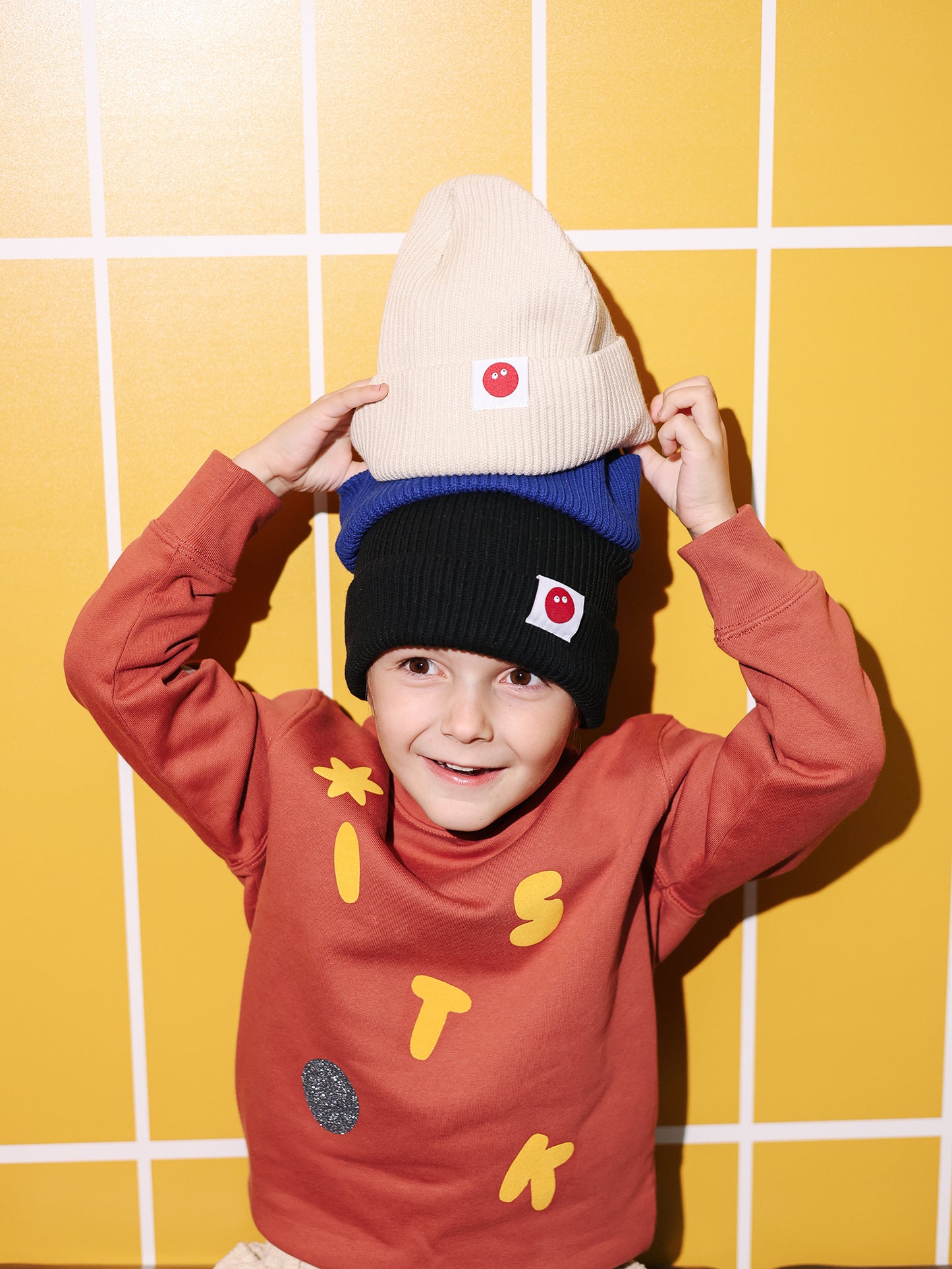 Kapa beanie Natural raw