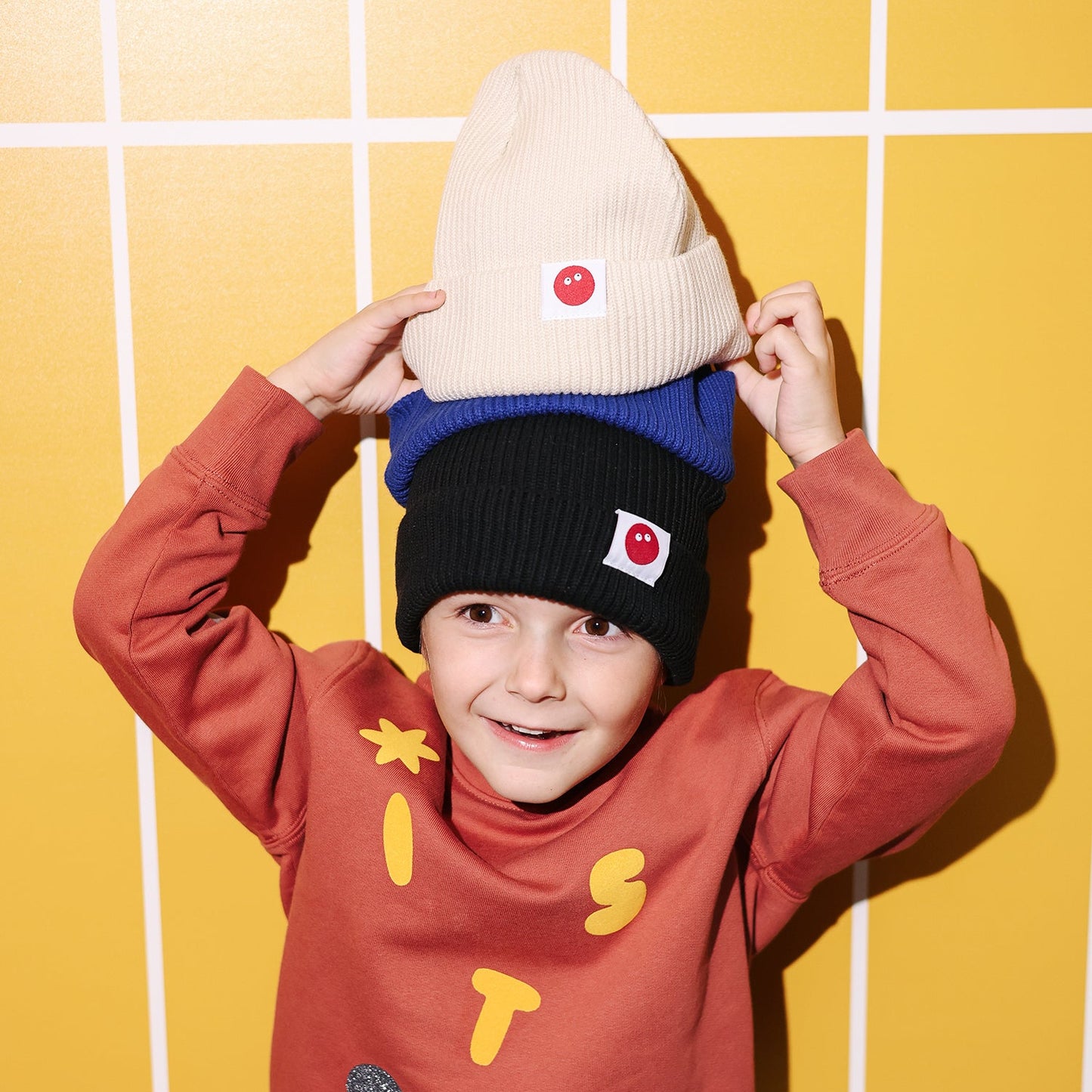 Zimska beanie kapa Black