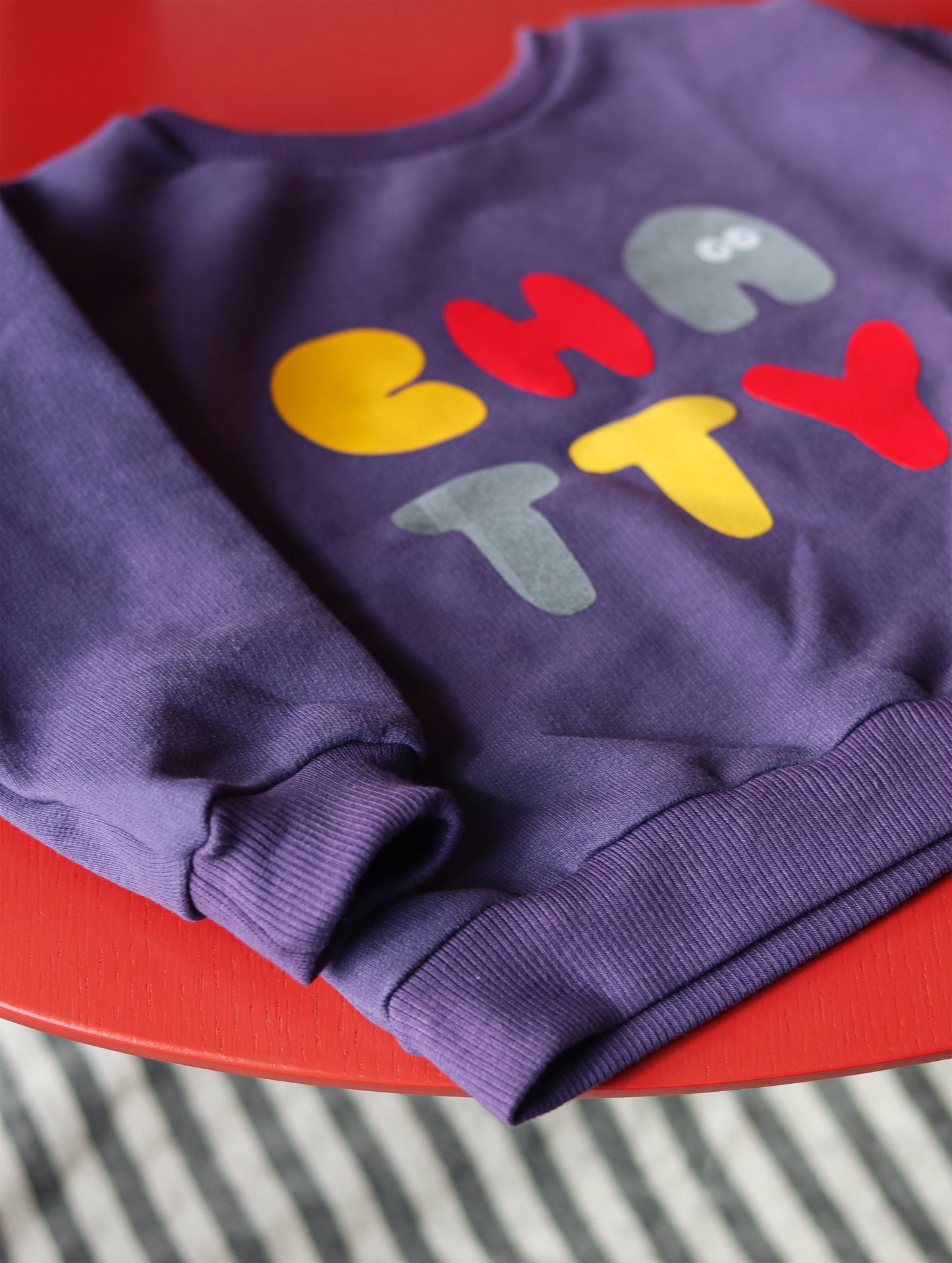 Berry Purple - personalised kids sweatshirt