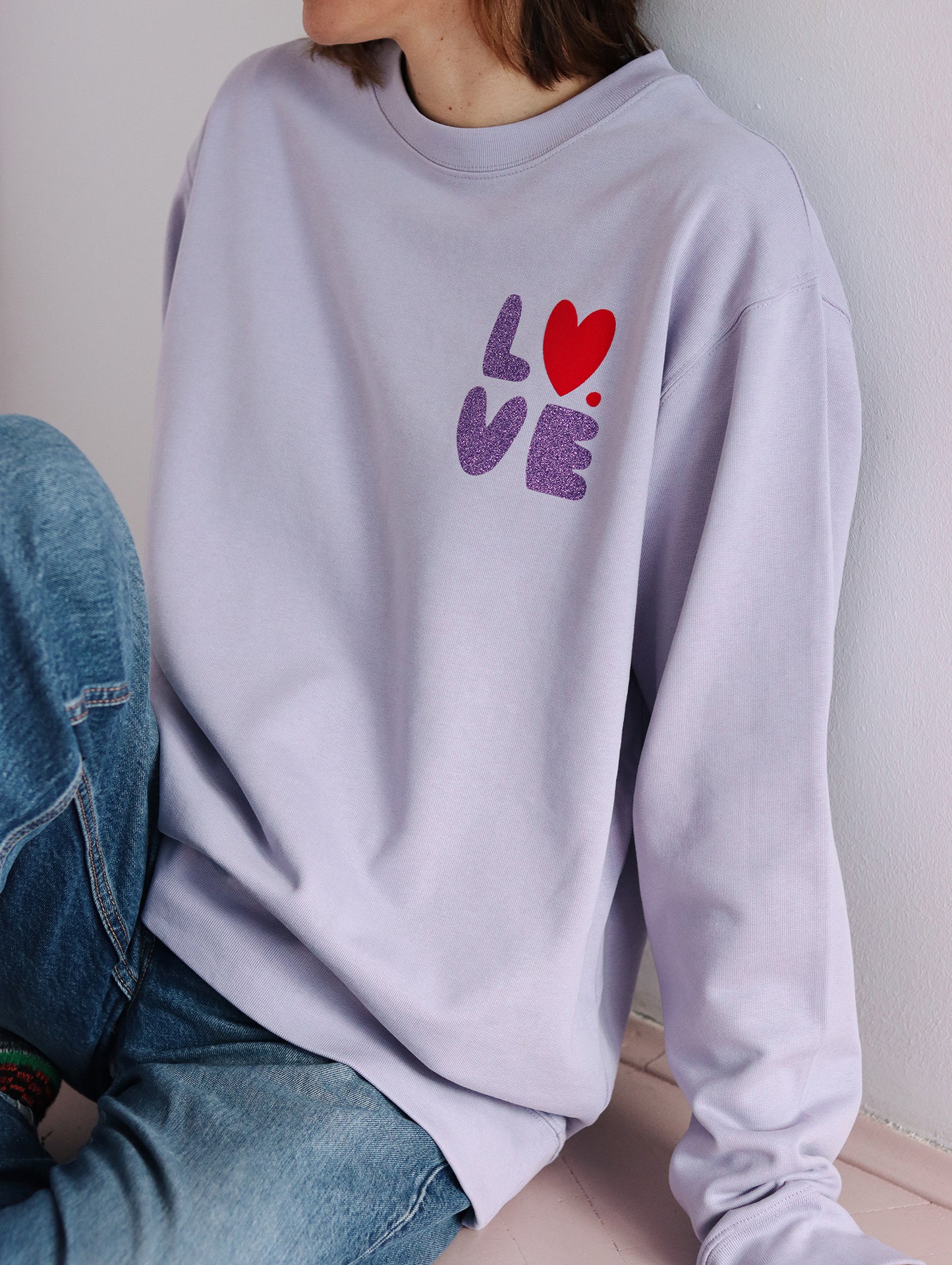 Lavender adults sweatshirt