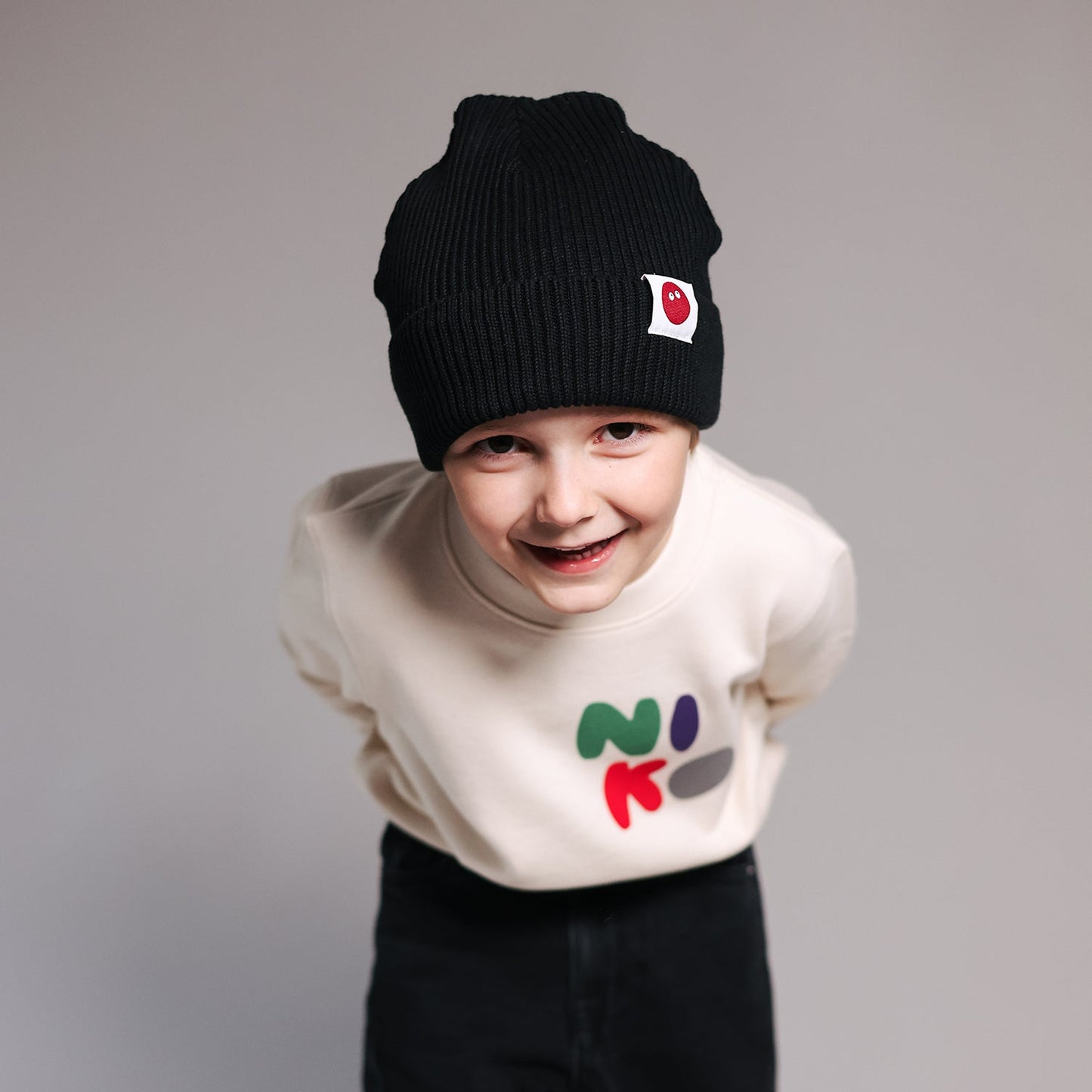 Zimska beanie kapa Black