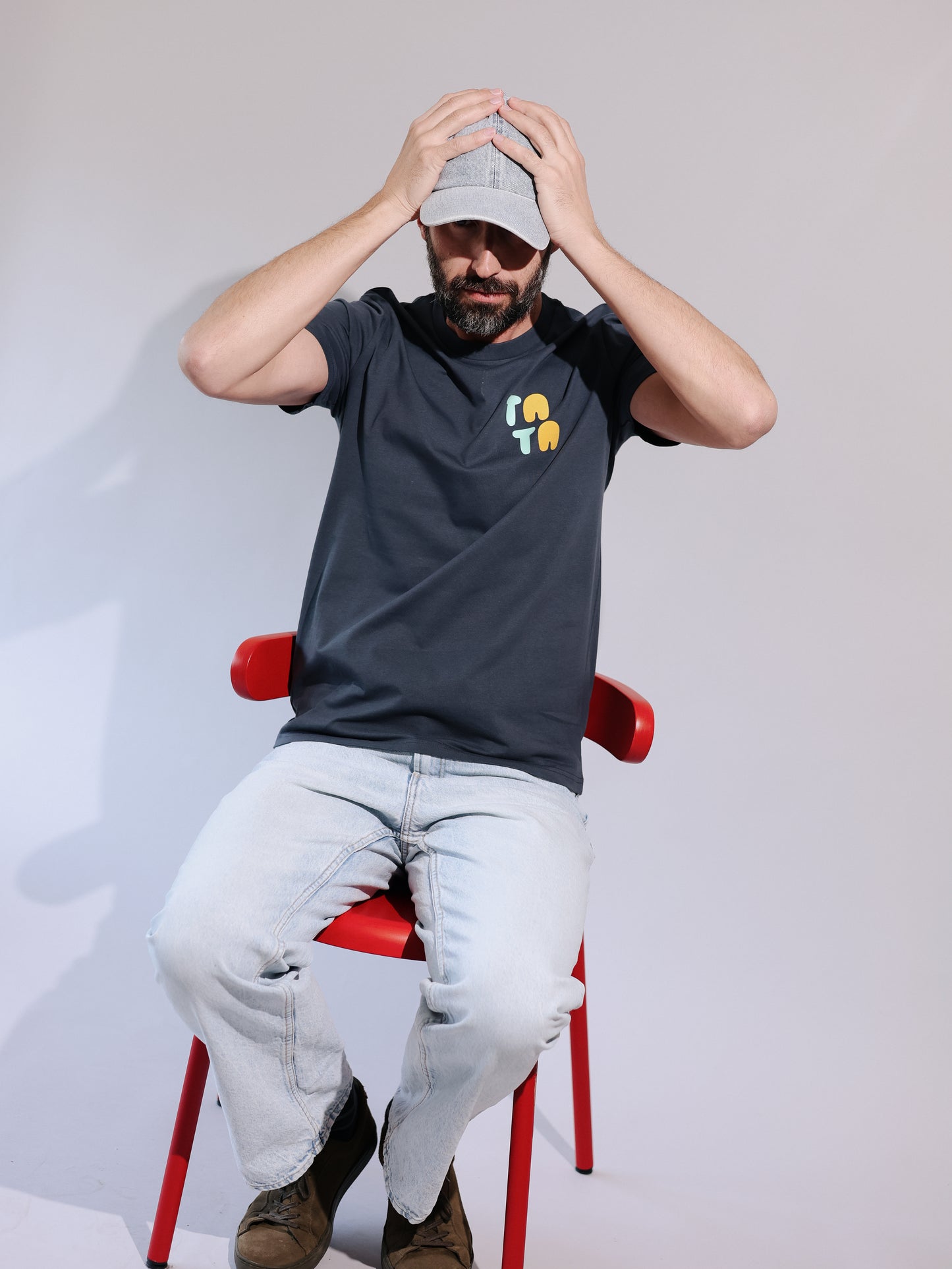 Majica kratkih rukava- Ink grey