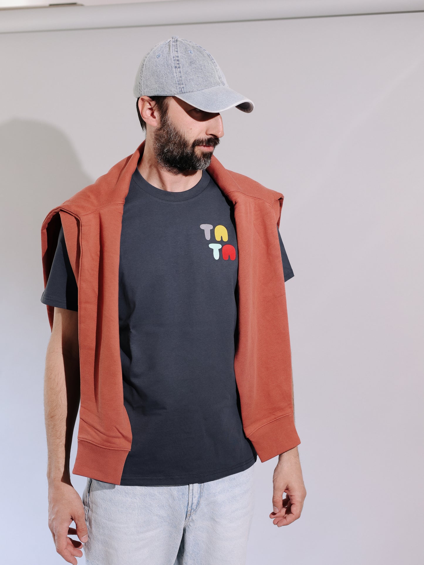 Majica kratkih rukava- Ink grey