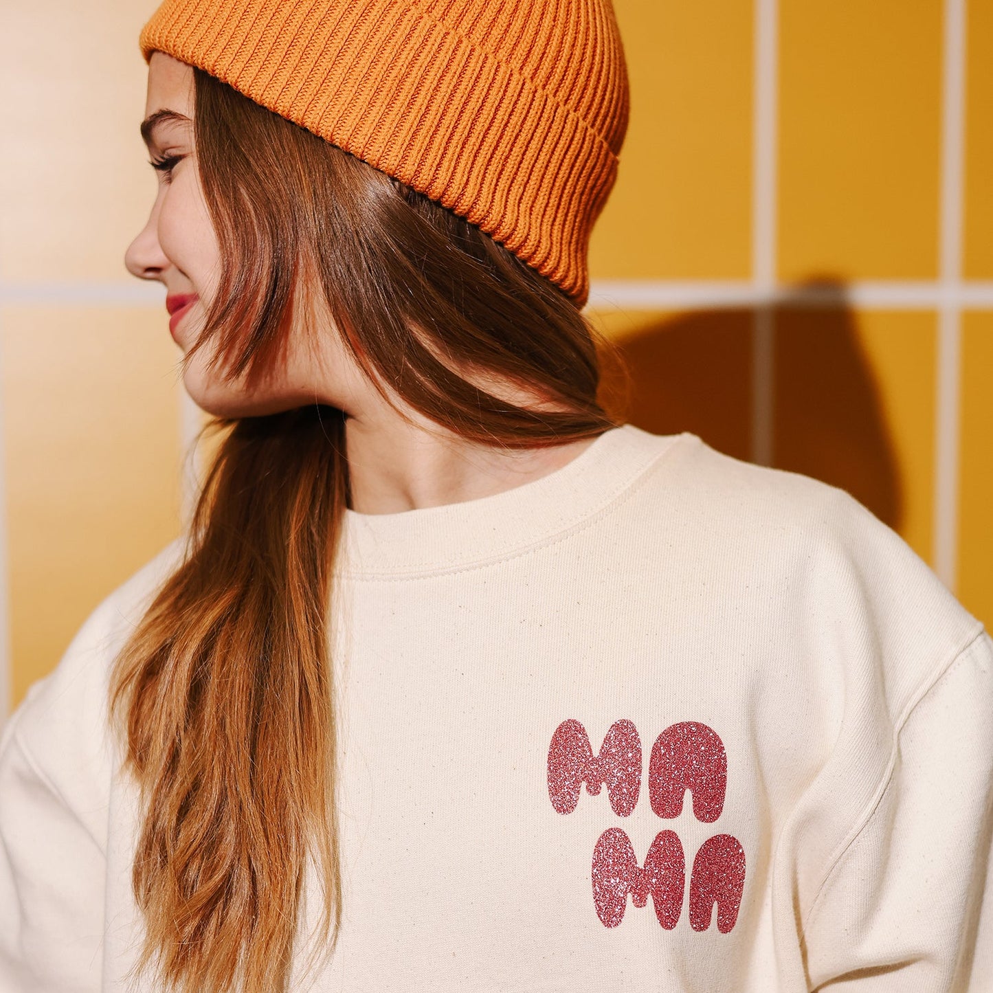 Zimska pamučna kapa Orange