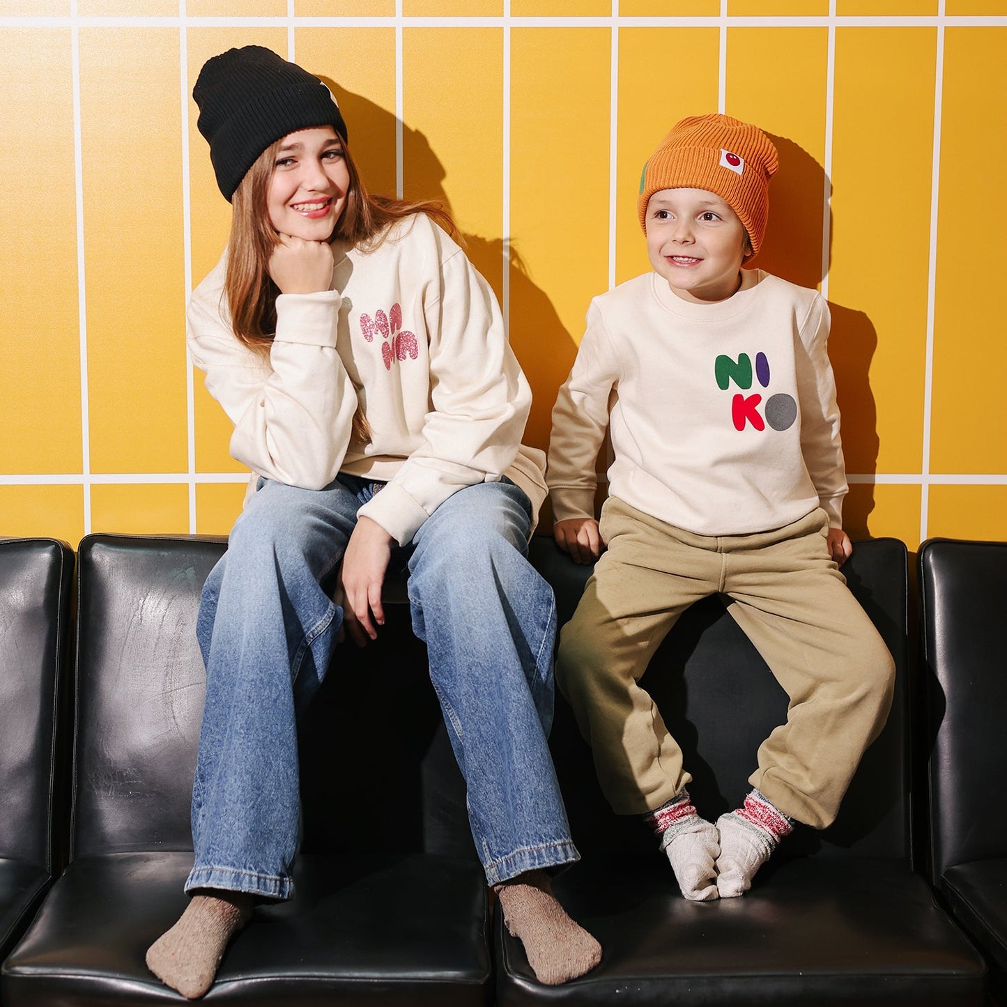 Zimska beanie kapa Black