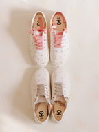 Vjenčane tenisice "PINK GLITTER HEARTS"