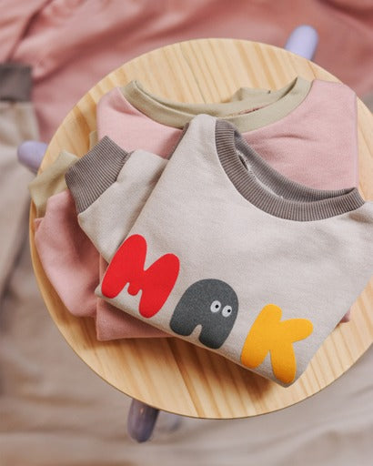 Gray Grey - personalised kids sweatshirt