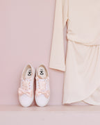 Tenisice za vjenčanje "NUDE DOTS"