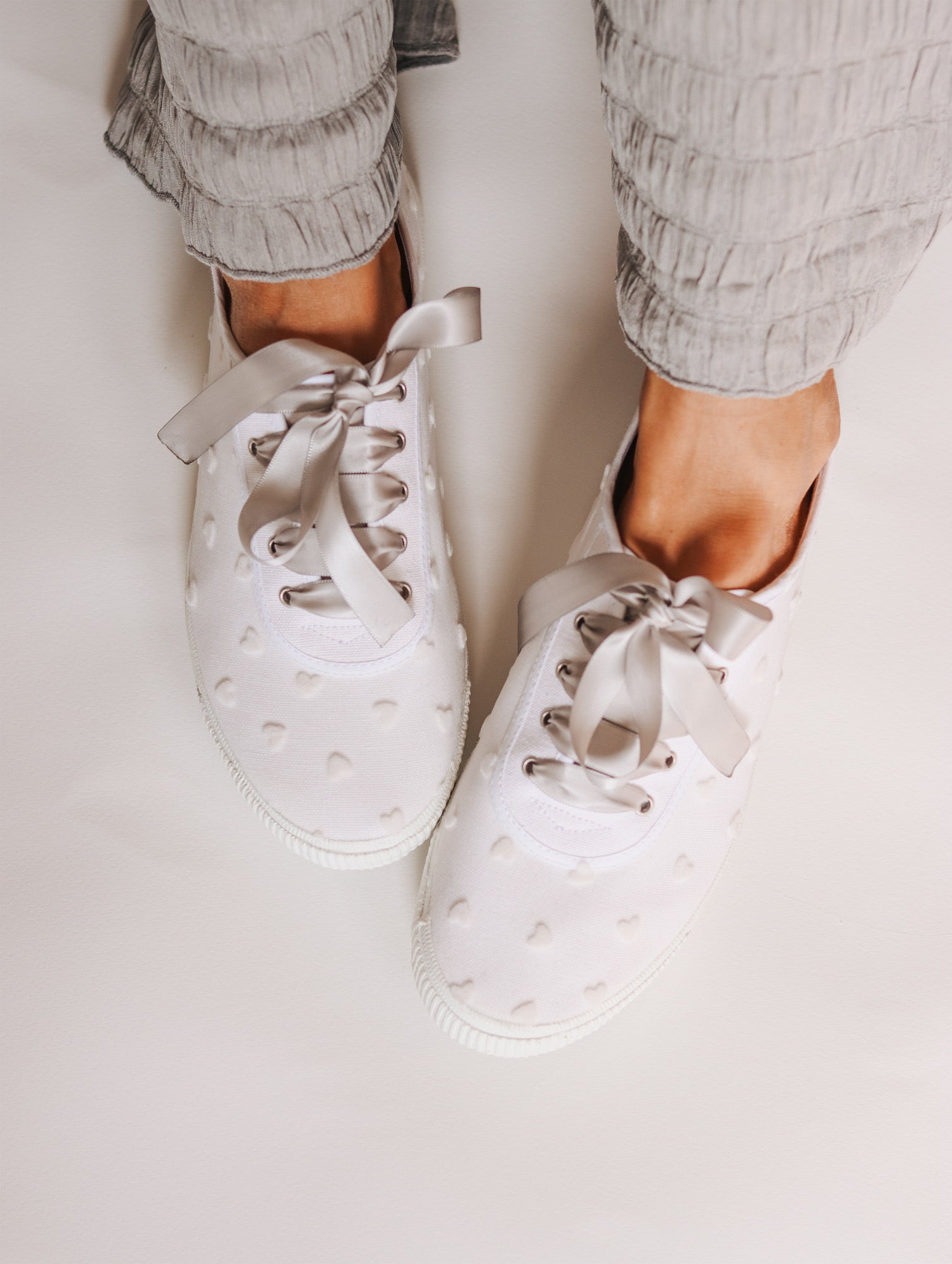 Tenisice za vjenčanje "HEARTS"