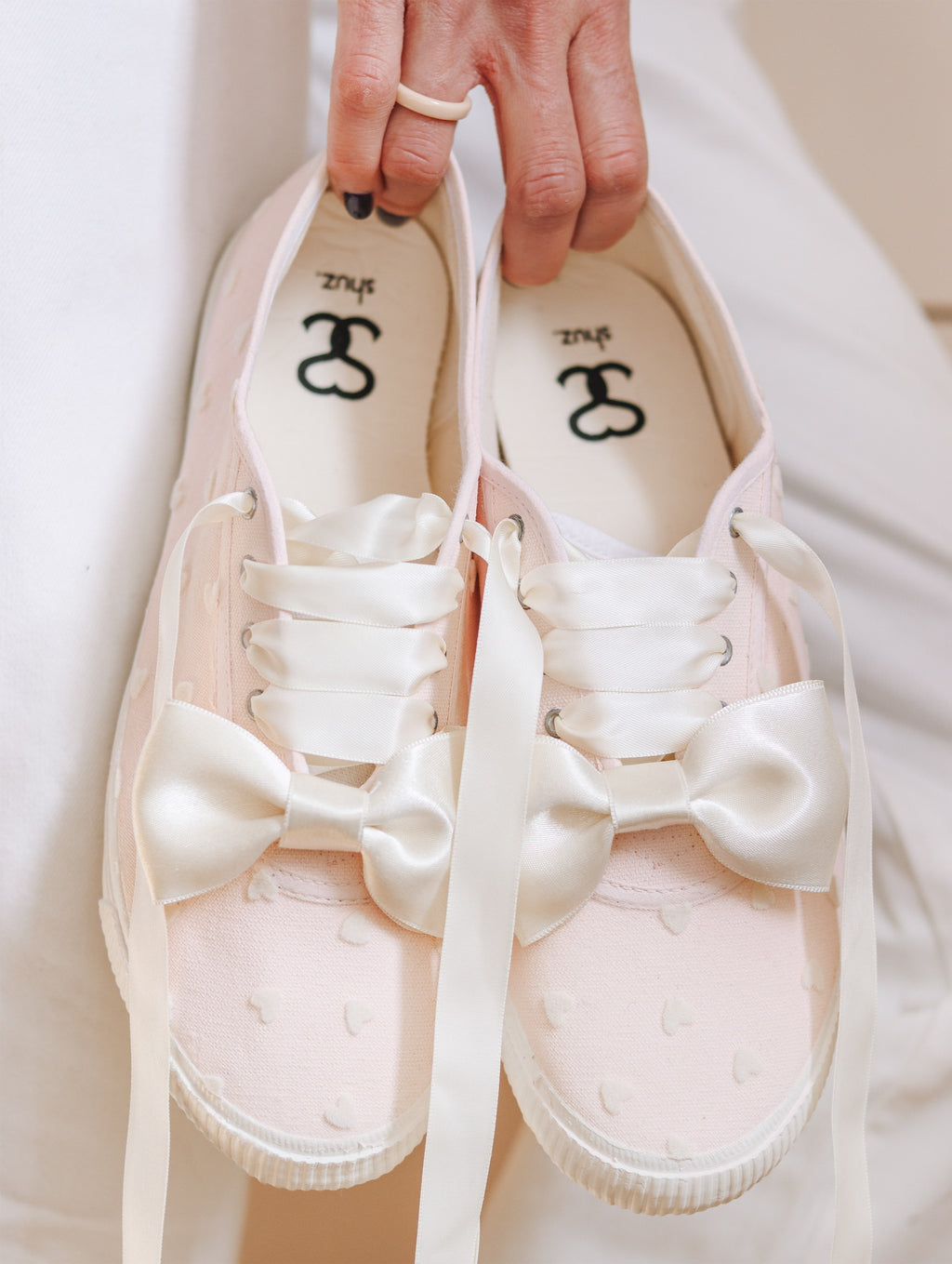 Tenisice za vjenčanje "PINK BRIDE"