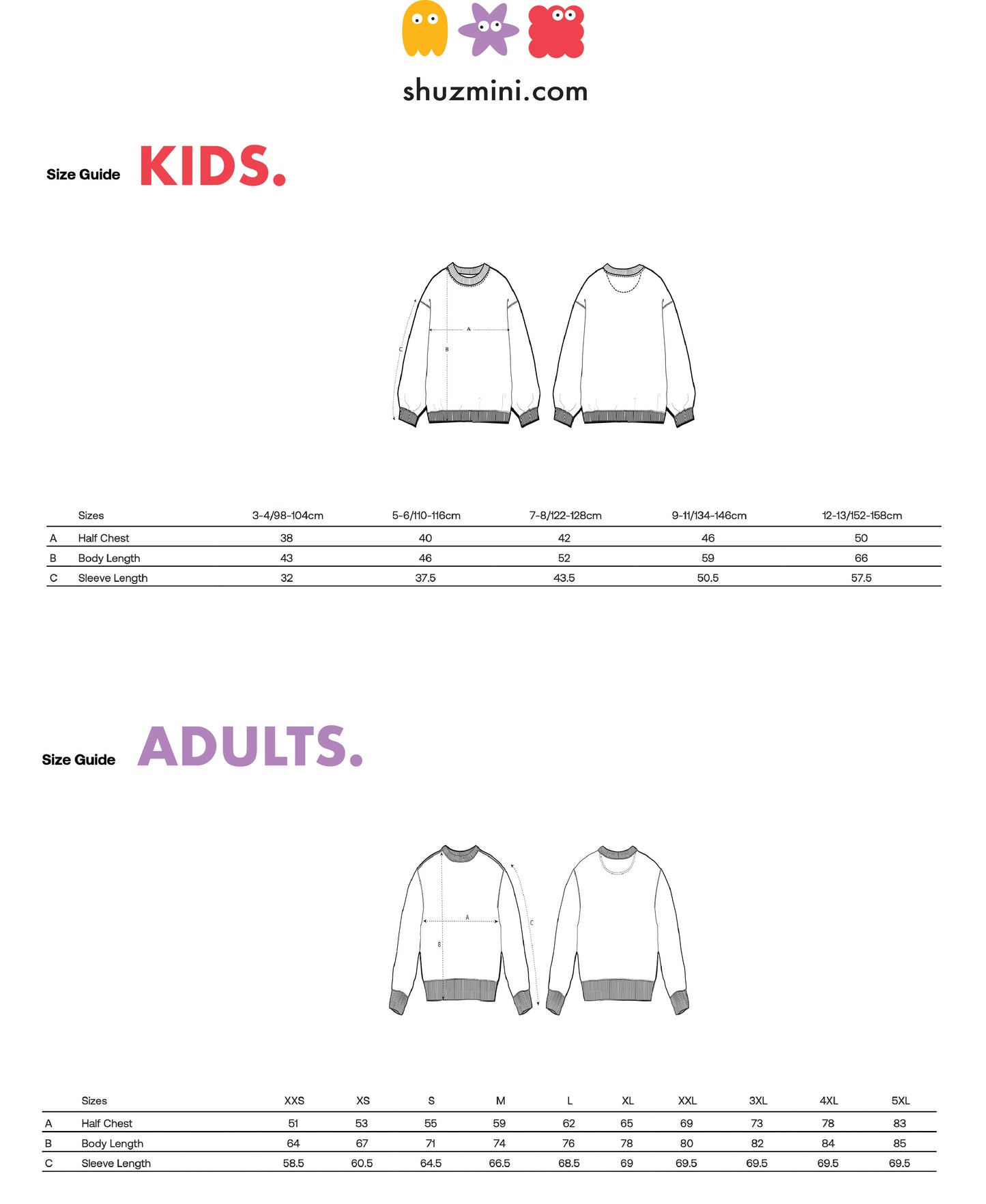 Natural Raw kids sweatshirt