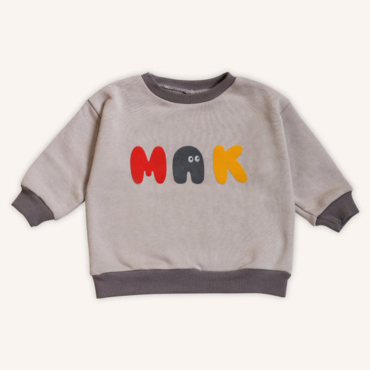 Gray Gray - personalised kids sweatshirt