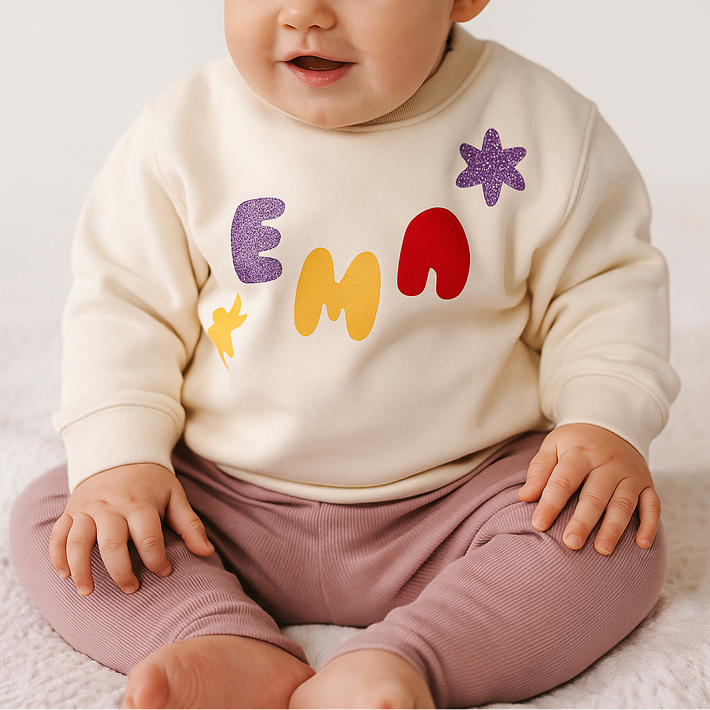 majica za beeb na kojoj piše ime Ema